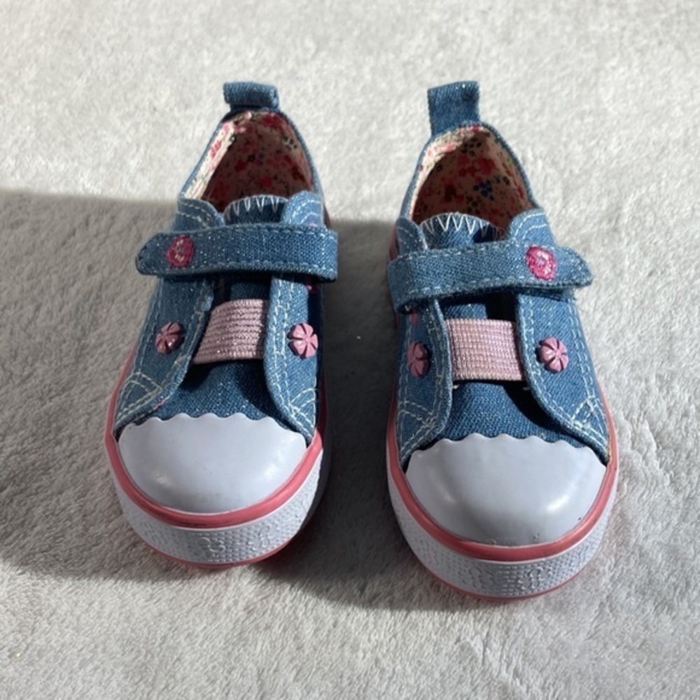 Poll Parrot Chatterbox Denim Toddler’s Sneaker